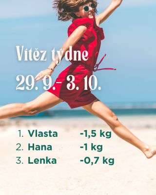 Pravidelná rubrika VÍTĚZ TÝDNE je tady. A dnes ještě jedna malá připomínka pro Tebe. ⬇️⬇️⬇️ Zatímco Ty přemýšlíš, jestli...
