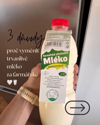 Které farmářské mléko je nejlepší a kde ho sehnat? 👇 Na @scuk.cz je takových mlék docela slušný výběr. Sama už jsem jich...