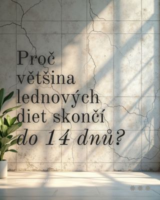 95 % lednových diet skončí dřív, než sundáš vánoční ozdoby. 🤷‍♀️ Není to Tvoje slabá vůle, ani jeden “špatný den”, co Tě...